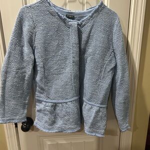 Talbots tweed zip Pelham jacket size 1x